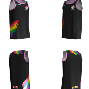 Camiseta negra sin mangas